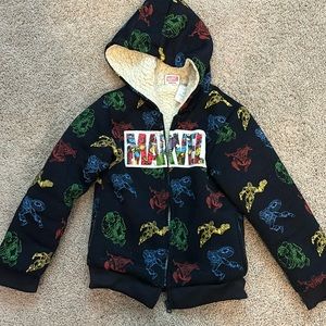 Boys size 7 Marvel jacket